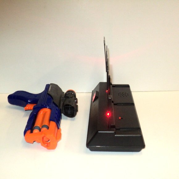 Electric Shooting Target for Toy Blaster 9.5 x 4 x 6 " w/ Dart Zone XLS Nerf Gun - Picture 3 of 6